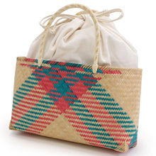 將圖片載入圖庫檢視器 Bamboo Bag - Pink x Blue Green