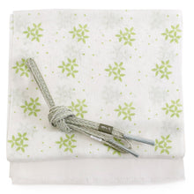 画像をギャラリービューアに読み込む, Silk Obiage Obijime 2 Item Set for Japanese Traditional Kimono - Off-white Flowers