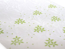 画像をギャラリービューアに読み込む, Silk Obiage Obijime 2 Item Set for Japanese Traditional Kimono - Off-white Flowers