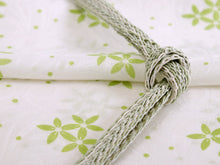 画像をギャラリービューアに読み込む, Silk Obiage Obijime 2 Item Set for Japanese Traditional Kimono - Off-white Flowers