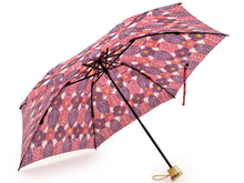 將圖片載入圖庫檢視器 Folding Umbrella Red x Purple "Postal Office Camellia" Misuzu Uta