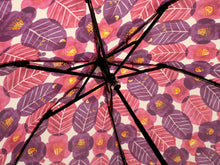 將圖片載入圖庫檢視器 Folding Umbrella Red x Purple "Postal Office Camellia" Misuzu Uta