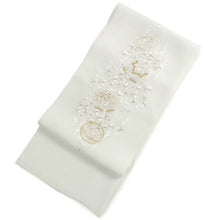 將圖片載入圖庫檢視器 ★英語★■刺繡 金線半領 奇里門 用白色 x 金