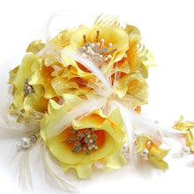 將圖片載入圖庫檢視器 Hair Accessories Comb U Pin 2 Piece Set  for Japanese Traditional Clothes -Yellow