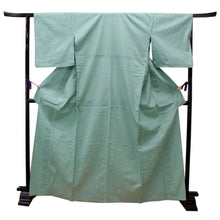 將圖片載入圖庫檢視器 Ladies' Cotton Washable Unlined Kimono - calm Light Green