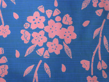 將圖片載入圖庫檢視器 Furoshiki L size 105cm Light Blue Yellow Green Sakura