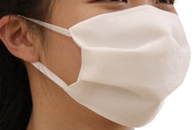 画像をギャラリービューアに読み込む, Pleats 3 Layer Silk Face Mask- Houndstooth Pattern