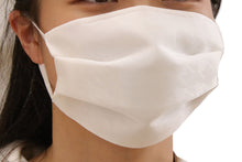 画像をギャラリービューアに読み込む, Pleats 3 Layer Silk Face Mask- Houndstooth Pattern