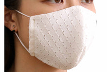 Load image into Gallery viewer, White Lace 3D Face Mask