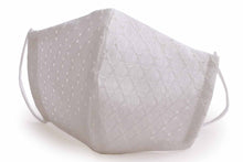 Load image into Gallery viewer, White Lace 3D Face Mask