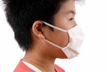 將圖片載入圖庫檢視器 Child 3 Size Silk Pleats Face Mask -Houndstooth Pattern