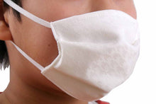 將圖片載入圖庫檢視器 Child 3 Size Silk Pleats Face Mask -Houndstooth Pattern