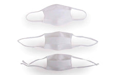 將圖片載入圖庫檢視器 Child 3 Size Silk Pleats Face Mask -Houndstooth Pattern