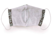 画像をギャラリービューアに読み込む, Sankatsu 3D Face Mask - Mint Blue Base Autumn Leaf Pattern