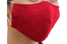 將圖片載入圖庫檢視器 Coming-of-Age, Party 3D Face Mask - Red Malva