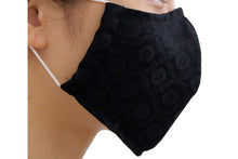 画像をギャラリービューアに読み込む, Coming-of-Age, Party 3D Face Mask - Black Malva