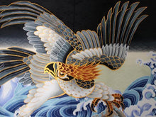 將圖片載入圖庫檢視器 Boy's Kimono Haori Jacket Nagajyuban 3 Set Black: Japanese Traditional Clothes