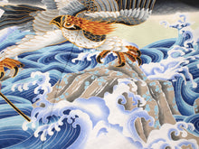 將圖片載入圖庫檢視器 Boy's Kimono Haori Jacket Nagajyuban 3 Set Black: Japanese Traditional Clothes