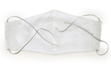 画像をギャラリービューアに読み込む, White Gold Embroidery 3D Face Mask With Mask Charm - 7 Design Choices