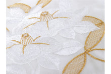 画像をギャラリービューアに読み込む, White Gold Embroidery 3D Face Mask With Mask Charm - 7 Design Choices