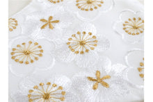 画像をギャラリービューアに読み込む, White Gold Embroidery 3D Face Mask With Mask Charm - 7 Design Choices