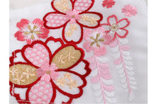 將圖片載入圖庫檢視器 White Color Embroidery 3D Face Mask With Mask Charm - 7 Design Choices