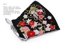 Load image into Gallery viewer, Black Color Embroidery 3D Face Mask With Mask Charm - 7 Design Choices
