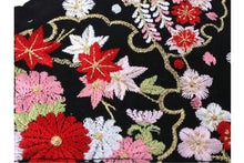 Load image into Gallery viewer, Black Color Embroidery 3D Face Mask With Mask Charm - 7 Design Choices