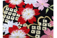 Load image into Gallery viewer, Black Color Embroidery 3D Face Mask With Mask Charm - 7 Design Choices