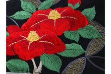 Load image into Gallery viewer, Black Color Embroidery 3D Face Mask With Mask Charm - 7 Design Choices