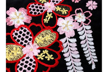 Load image into Gallery viewer, Black Color Embroidery 3D Face Mask With Mask Charm - 7 Design Choices