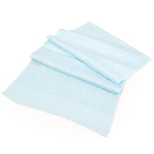 画像をギャラリービューアに読み込む, Silk Obiage Tango-chirimen for Japanese Traditional Kimono - Light Blue Flowers