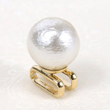 Load image into Gallery viewer, Obidome Cotton Pearl  for Japanese Traditional Kimono - White 14mm