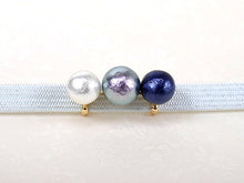 Load image into Gallery viewer, Obidome Cotton 3 Pearls  for Japanese Traditional Kimono - Blue
