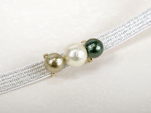 Load image into Gallery viewer, Obidome 3 Cotton Pearls  for Japanese Traditional Kimono - Green