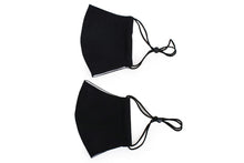 Load image into Gallery viewer, Glitter Color 3D Face Mask - Black