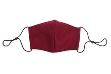 Load image into Gallery viewer, Glitter Color 3D Face Mask - Deep Wine