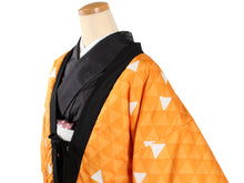 画像をギャラリービューアに読み込む, Unisex Reversible Hanten Robe, Japanese Kimono Haori Winter Jacket Coat Outerwear