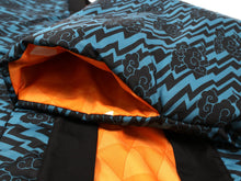 画像をギャラリービューアに読み込む, Unisex Reversible Hanten Robe, Japanese Kimono Haori Winter Jacket Coat Outerwear