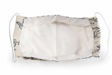 Load image into Gallery viewer, Box Shape Traditional Japanese Pattern Face Mask - Beige Animal