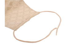 Load image into Gallery viewer, Silk 3D Face Mask Cloisonne Pattern - Beige