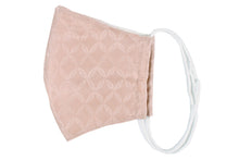 Load image into Gallery viewer, Silk 3D Face Mask Cloisonne Pattern - Pink