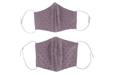 画像をギャラリービューアに読み込む, Silk 3D Face Mask Cloisonne Pattern - Purple