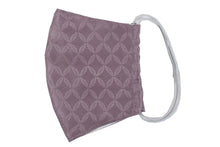 画像をギャラリービューアに読み込む, Silk 3D Face Mask Cloisonne Pattern - Purple