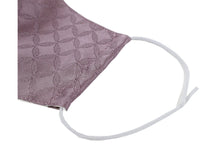 画像をギャラリービューアに読み込む, Silk 3D Face Mask Cloisonne Pattern - Purple