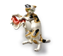 將圖片載入圖庫檢視器 Obidome for Japanese Traditional Kimono - Cat Masquerade