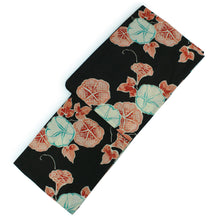 画像をギャラリービューアに読み込む, Women's Hemp Cotton Yukata : Japanese Traditional Clothes - Black Mornig glory