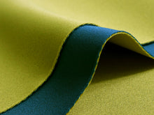 Load image into Gallery viewer, Women's Hanhaba-obi for Japanese Traditional Kimono - Unlined Reversible Lime Green x Pine Green