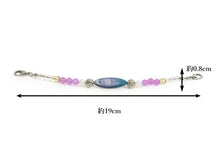 將圖片載入圖庫檢視器 Haori string natural stone, Coral red mother-of-pearl, gray and clear Czech glass, Women