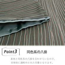 Load image into Gallery viewer, Tailored, Washable Awase Kimono, Women, single item, Simple modern